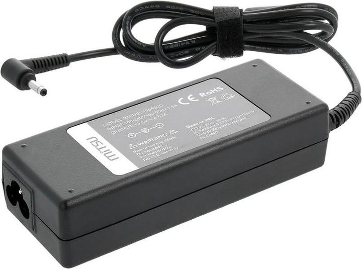 Image du produit Mitsu chargeur de notebook 19.5v 4.62a 4.0x1.7 - dell (90 W)