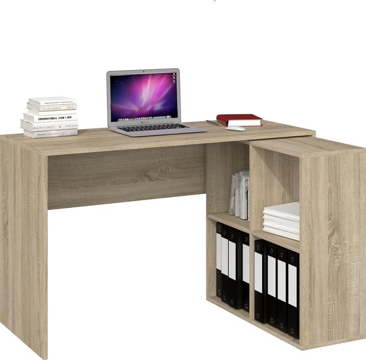 Topeshop PLUS 2X2 SONOMA computer table oak colors (50 x 120 x 76 cm)