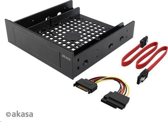 Produktbild Akasa Einbaurahmen 13,30cm (5,25") auf 2,5/3.5", SSD/HDD Adapter