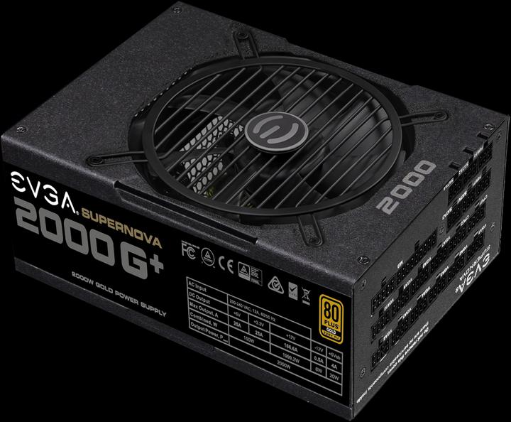 Actual product image EVGA SuperNova 2000 G1+ (2000 W)