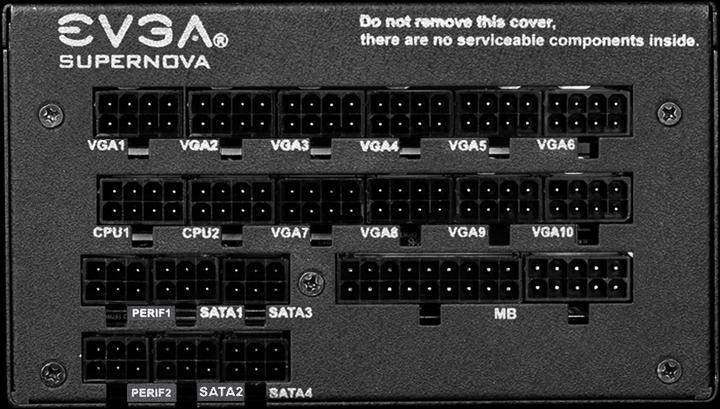 Actual product image EVGA SuperNova 2000 G1+ (2000 W)