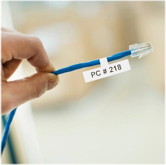 Actual product image Brother P-Touch (3 cm, White)