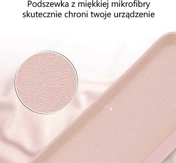Immagine prodotto Silicone iPhone 12/12 Pro 6,1" różowo-piaskowy/rosa sabbia (Apple iPhone 12)
