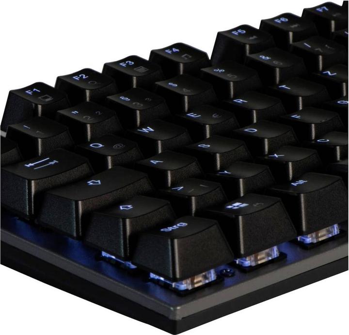 Produktbild Hama Mechanische Office-Tastatur MKC-650, extralanges Kabel, Schwarz/Anthrazit (DE, Kabelgebunden)