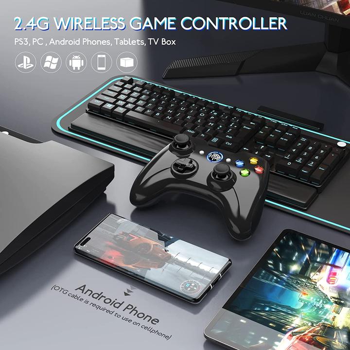 Produktbild EasySMX Kc-8236-bla (Switch, Android, PC, Steam Machine, PS3)