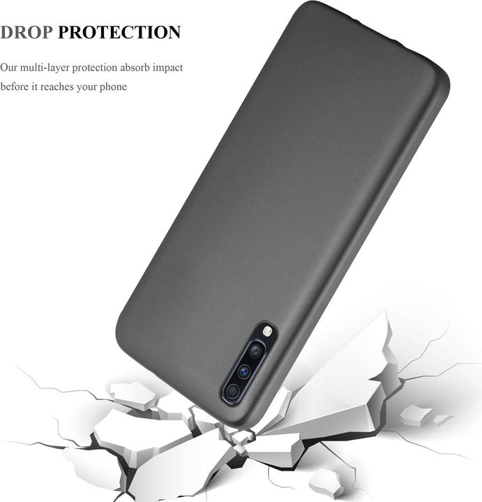 Productafbeelding Cadorabo TPU Matte Metallic hoes (Samsung Galaxy A70S, Samsung Galaxy A70)