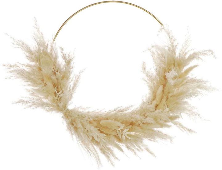 Produktbild Soli Collection Trockenblumen Zora Hoop Ø 40 cm, Naturfarben