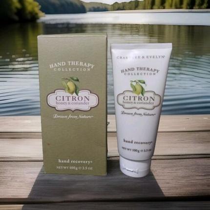 Actual product image Lancaster Crabtree & Evelyn Hand Recovery Citron Honey Coriander 3.5 oz - HTF