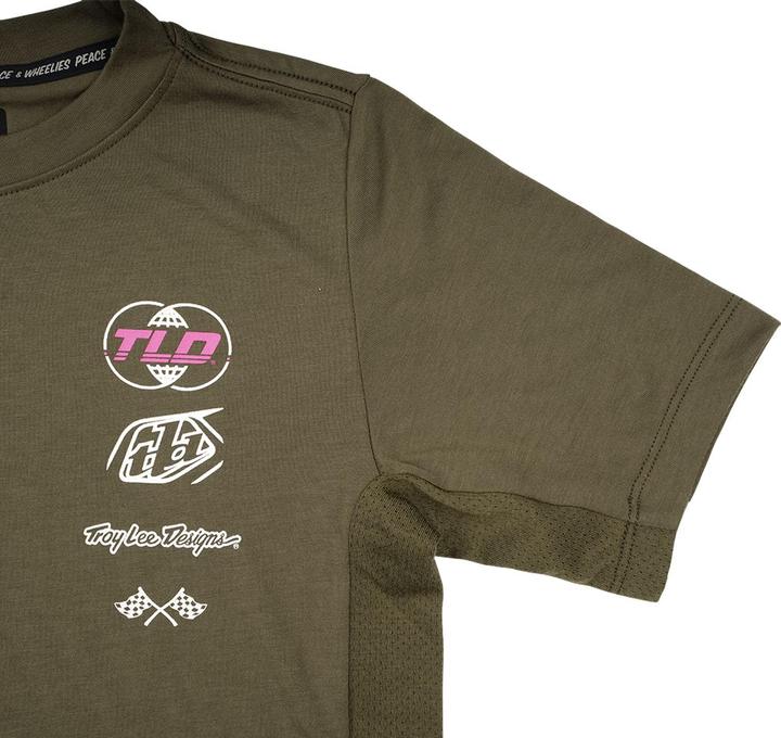 Produktbild Troy Lee Designs Skyline Ride SS Tee, Worldwide, caper, youth XL (XL)