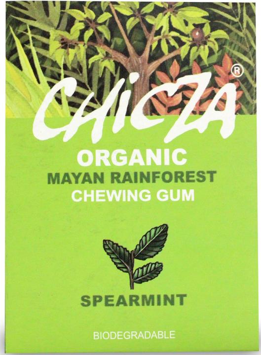 Actual product image Chicza Organic Spearmint Chewing Gum (1 pcs., 30 g)