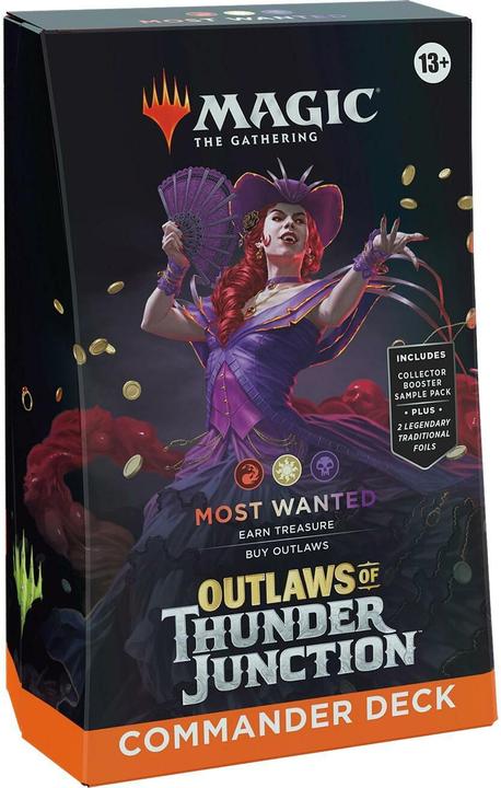 Actual product image Magic the Gathering Outlaws of Thunder Junction (English, Commander)