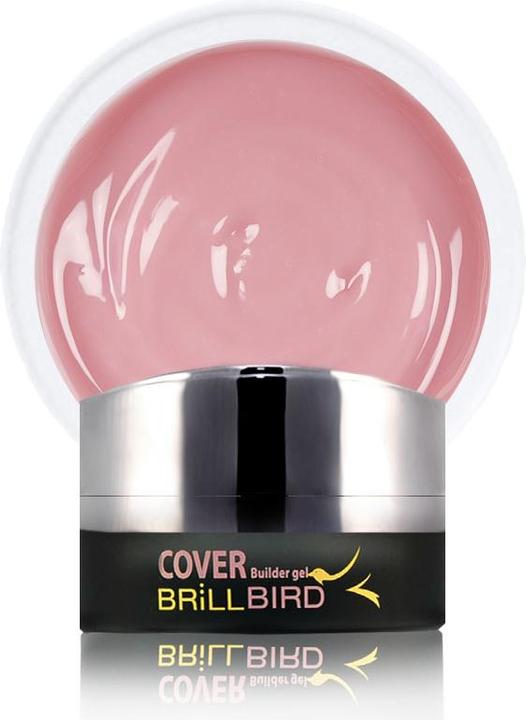 BrillBird Cover Builder Gel 3in1 50ml (Rosa, Gel-Effekt Nagellack)