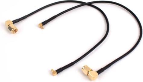 Immagine prodotto Varia 2x pigtail SMA plug to MMCX right-angle plug, 25 cm
