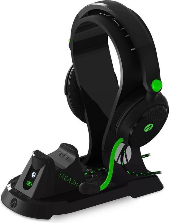 Produktbild Stealth Charging Station + Headset Stand (Xbox Series X, Xbox One X, Xbox One S, Xbox Series S)
