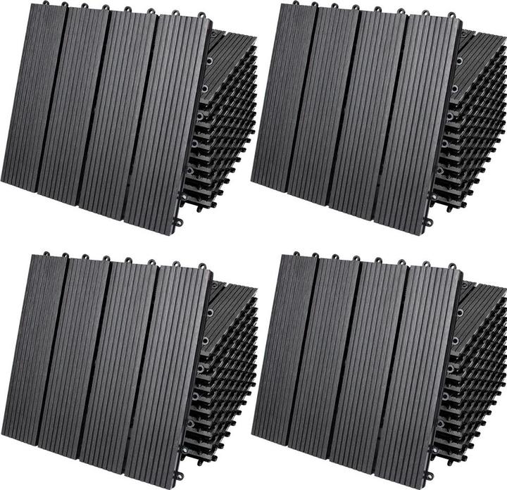 Casaria WPC Fliesen (44 x, 30 x 30 x 2 cm)