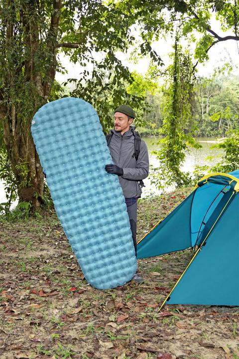 Actual product image Bestway AlpineLite™ inflatable single XL sleeping pad for mummy sleeping bags 183 x 63.5 x 7.5 cm