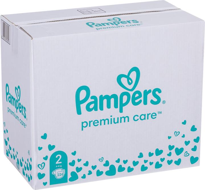 Produktbild Pampers Premium Care (Gr. 2, Monatsbox, 224 Stück)