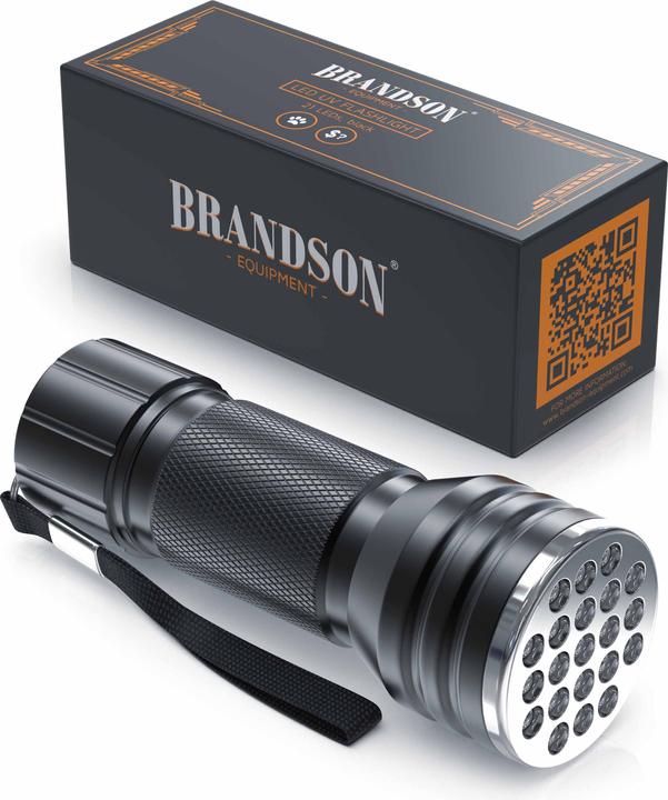 Image du produit Brandson Lampe de poche UV LED (10 cm)