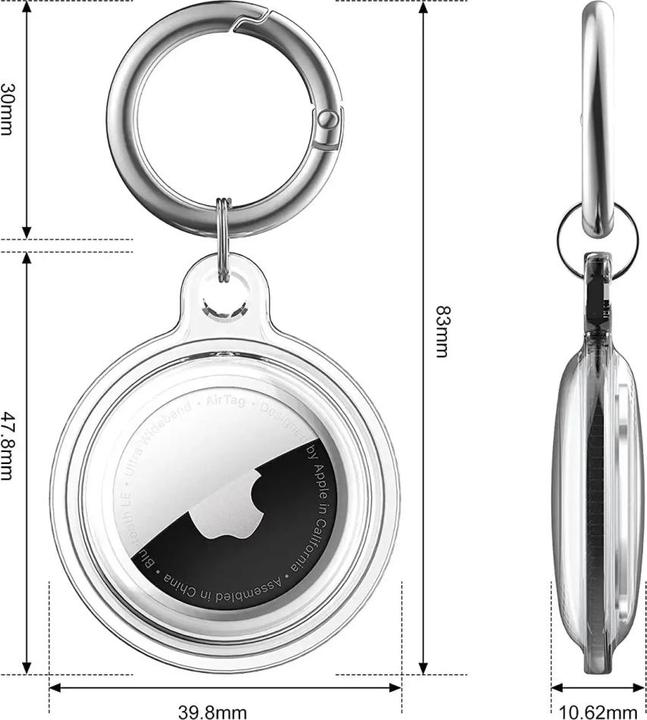 Actual product image Screenguard Apple Airtag 360 Grad Hülle