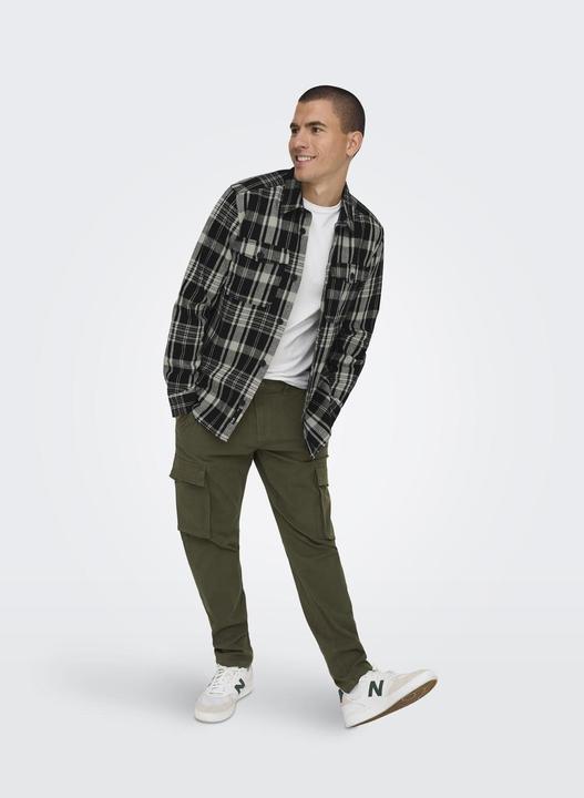 Immagine prodotto Only & Sons Onsmilo Ovr Ctn Check Ls Shirt Noos (XXL)