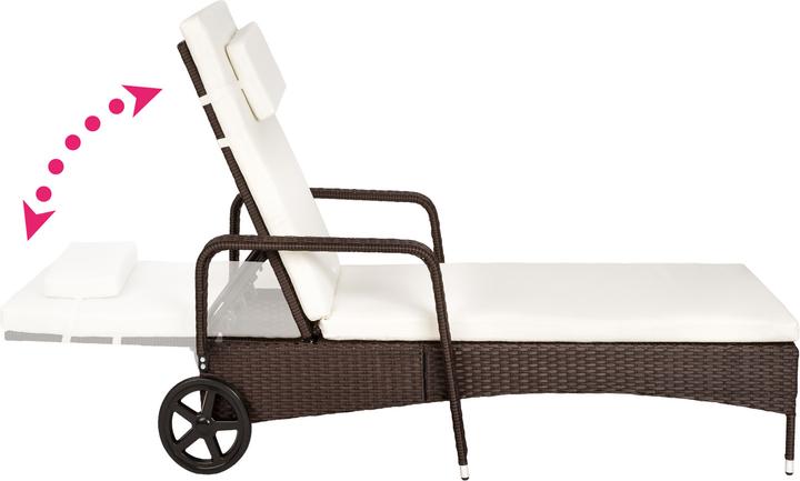 Image du produit tectake Sonnenliege (200 cm)