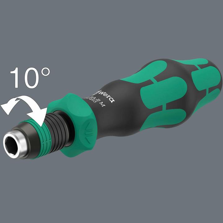 Actual product image Wera Kraftform Kompakt 838 RA-R M Set 1 (Pozidriv cross recess (PZ), Phillipps cross recess (PH), Allen screw, Pin-torx, Port)