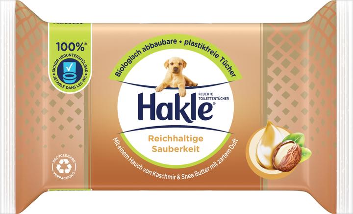 Image du produit Hakle humide propreté riche Shea Butter refill (38 pièce(s))
