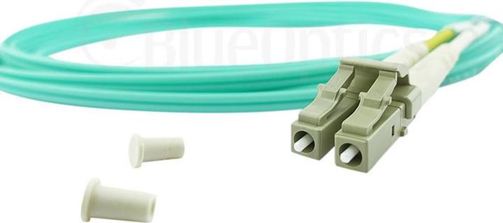 Produktbild CBO LWL Patchkabel LC / ST MM OM3 aqua 50,0m (CAT7, 50 m)
