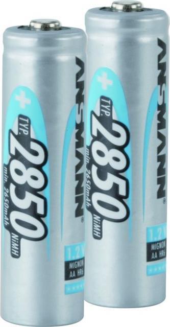 Actual product image Ansmann 1x2 Battery 2700 Mignon AA 2500 mAh (1 pcs., AA, 2700 mAh)
