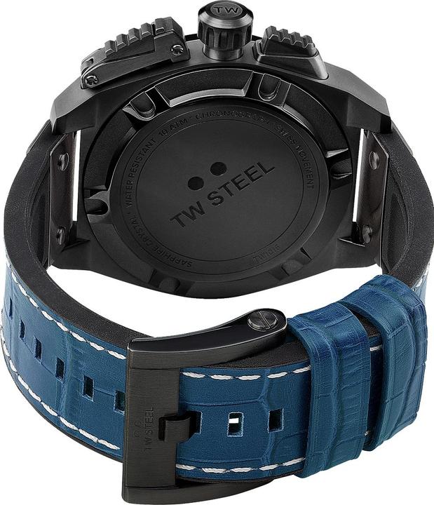 Actual product image TW-Steel TW1016 Canteen Chronograph Limited Edition Men's Watch 46mm 10ATM (Chronograph)