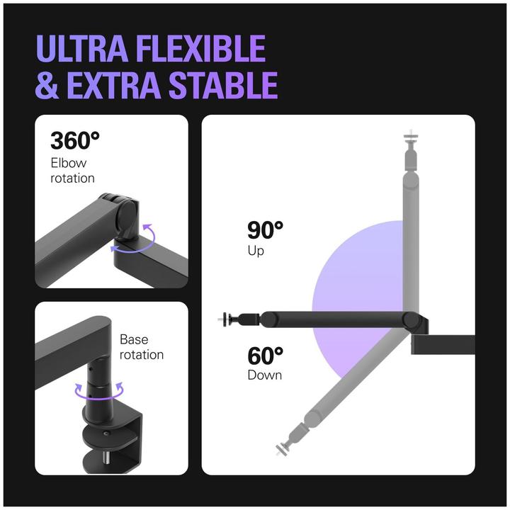 Image du produit Elgato Wave Mic Arm Pro