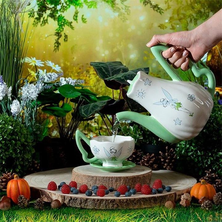 Immagine prodotto ABYstyle Disney Set Teiera/Tazzine: Tinkerbell (1200 ml, 1 x)