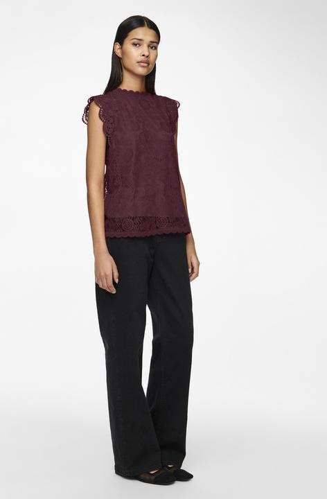 Produktbild Pieces Pcolline Sl Lace Top Noos (XXL)