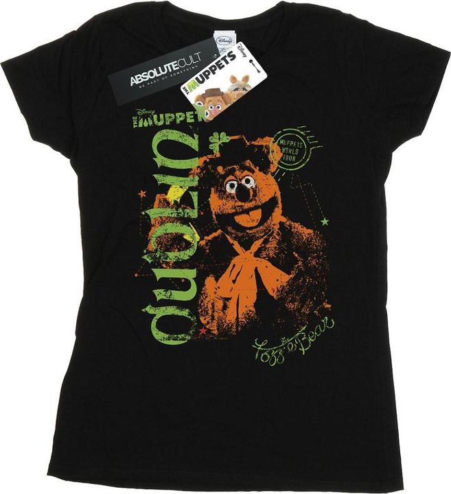 Immagine prodotto Disney The Muppets Fozzie Bear In Dublin Maglietta Donna (XXL)