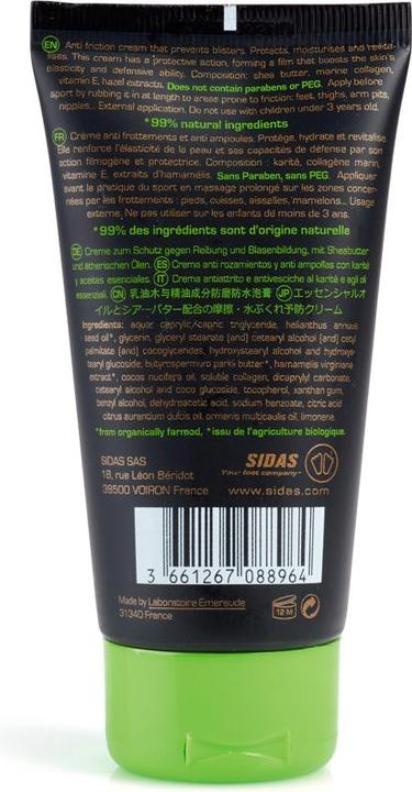 Immagine prodotto Sidas Crema anti-vesciche (Crema piedi e gel piedi, 75 ml)