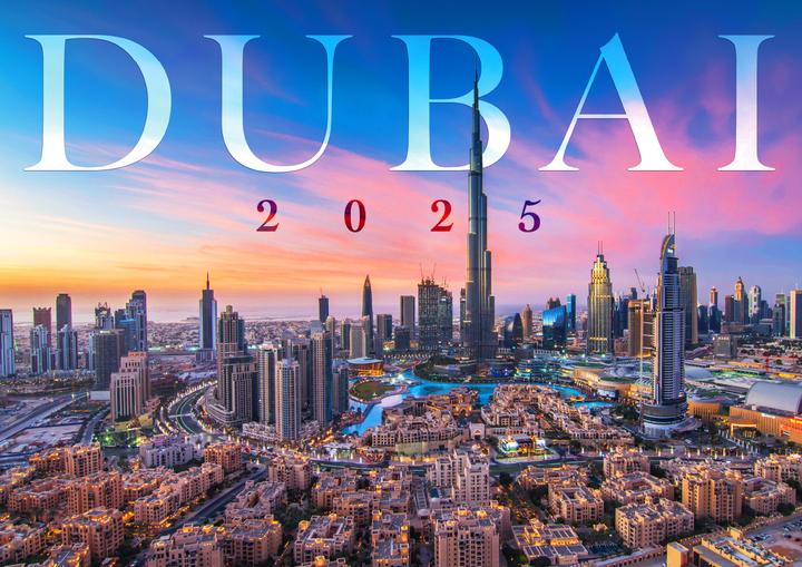 Produktbild Dubai 2025 Offizieller Kalender (Harter Einband, Deutsch)