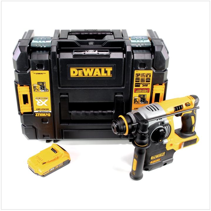 Productafbeelding DeWalt DCH 273 NT Accu combihamer 18V 2,1J SDS-Plus Brushless + 1x accu 2,0Ah + TSTAK - zonder lader (Oplaadbare batterij)
