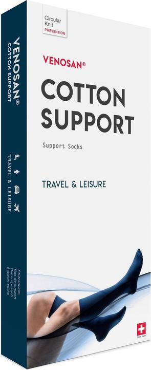 Produktbild Venosan COTTON SUPPORT Socks A-D S olive (S)