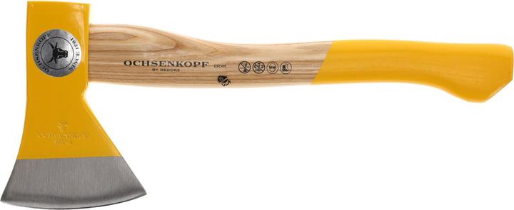Actual product image Ochsenkopf Forestry axe, Polished edge, Robust ash wood, 41 cm, 1.3 kg