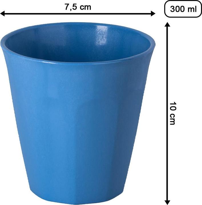 Produktbild Koziol Trinkbecher Nora M 300 ml, 4 Stück, Mehrfarbig (0.30 l, 4 x)