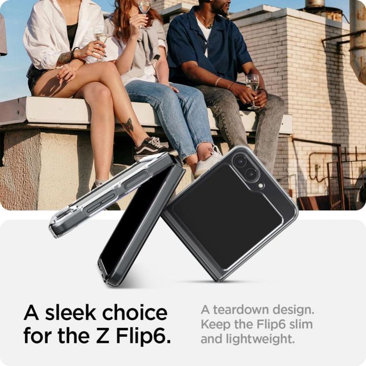 Produktbild Spigen Airskin PC Back Cover Durchsichtig Samsung Galaxy Z Flip 6 (Samsung Galaxy Z Flip6)