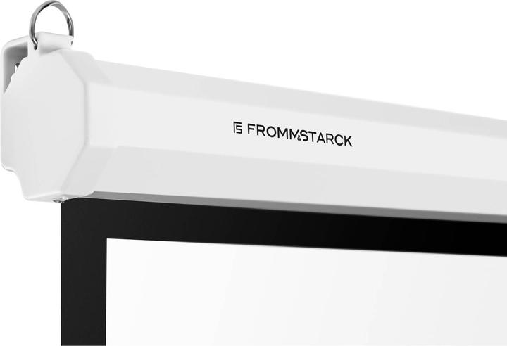 Produktbild Fromm & Starck Beamer Leinwand Heimkino Projektionsfläche Rollo Leinwand Decke 16:9 229,5x145cm (100", 16:9)
