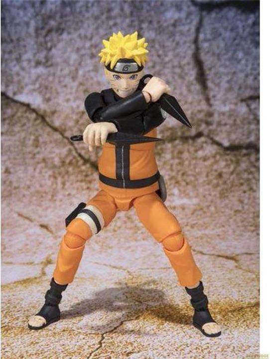 Image du produit Bandai Action Figure Naruto Shippuden S.H. : Naruto Uzumaki 14 cm