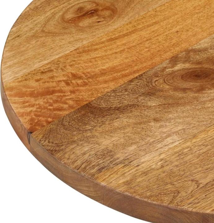 Actual product image VidaXL Table top wooden top solid wood top 120x60x3.8cm oval mango wood