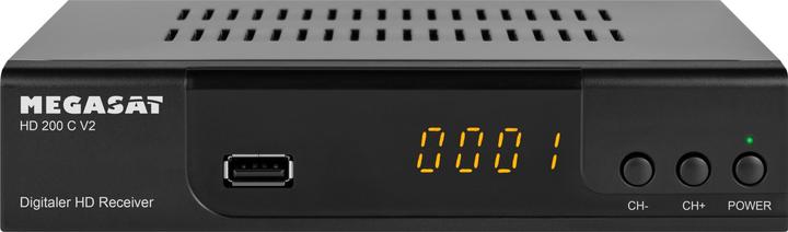 Megasat HD200CV2 HDTV Cable Receiver (0.51 GB, DVB-C)