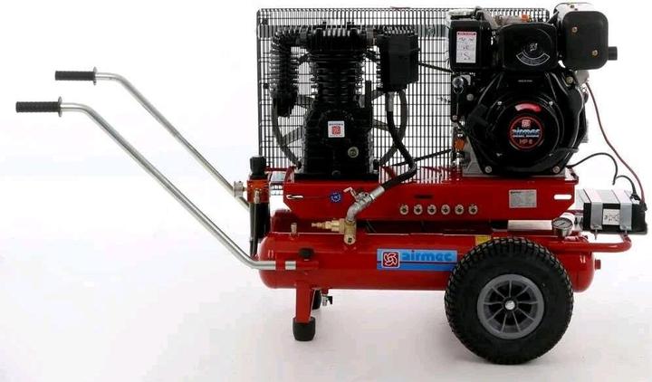 Produktbild Airmec TTD 3460650 Motorkompressor Dieselmotor 6 PS 650 lmin (11 Bar, 34 l)