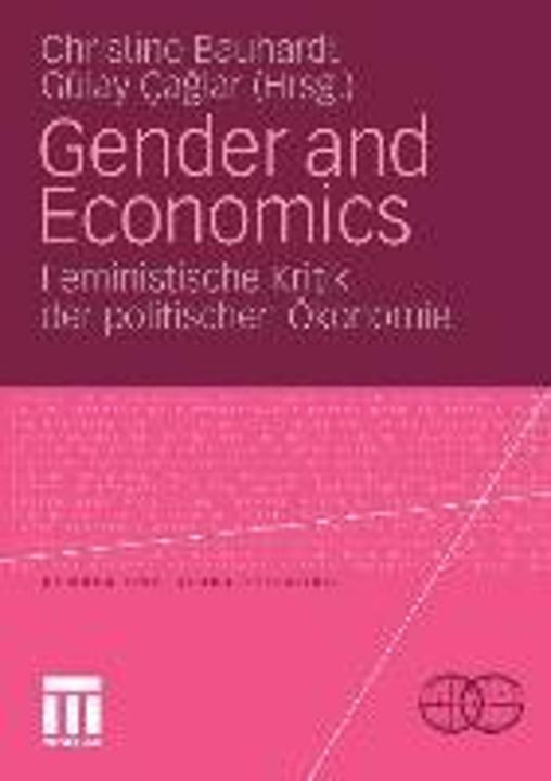 Actual product image Gender and Economics (German, Gülay Caglar, Christine Bauhardt, 2010)