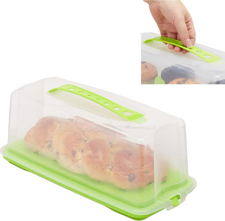 Immagine prodotto Relaxdays Contenitore rettangolare per torte