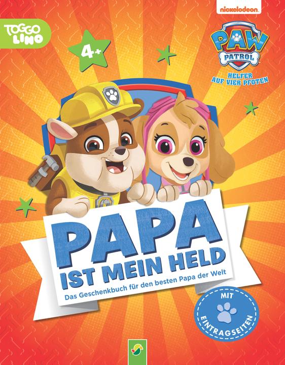 Immagine prodotto Paw Patrol - Papa ist mein Held (Tedesco, Jillian Harker, Casa editrice Schwager & Steinlein, 2023)