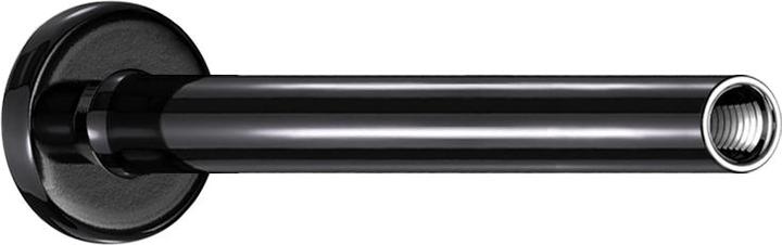 Actual product image Star Piercing Micro labret rod with 0.8 mm internal thread black (Surgical steel 316L)